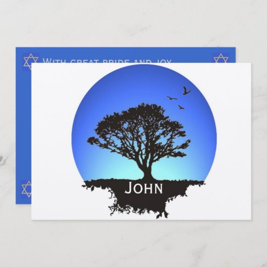 Levensboom Kaart (Voorkant / Achterkant)