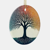 Levensboom Keramisch Ornament (Rechts)