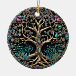 Levensboom Keramisch Ornament