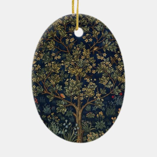 Levensboom Keramisch Ornament (Achterkant)