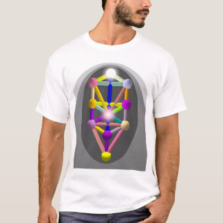 Levensboom - Kiekenschaal van kleur T-shirt