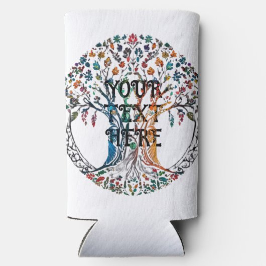 Levensboom Levendig gekleurd (Achterkant)