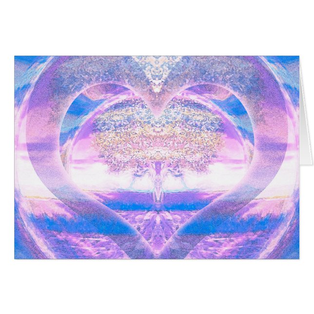 Levensboom met hart (Voorkant Horizontaal)