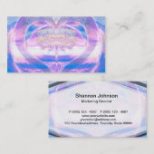 Levensboom met hart visitekaartje (Voorkant / Achterkant)