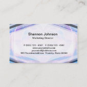 Levensboom met hart visitekaartje (Achterkant)