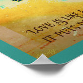 Levensboom met Poster van twee doven (Hoek)