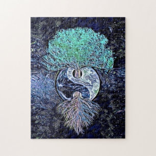 Levensboom met Yin Yang Legpuzzel