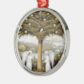 Levensboom Metalen Ornament (Links)