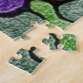 Levensboom Moderne Kunst Legpuzzel (Zijkant)