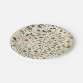 Levensboom Papieren Bordje (Gekanteld)