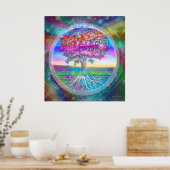 Levensboom Poster (Keuken)