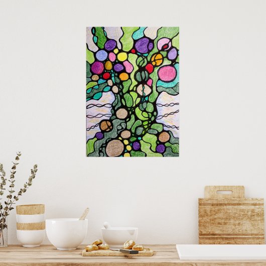 Levensboom Poster (Keuken)