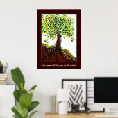 Levensboom Poster (Thuiskantoor)