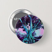 Levensboom Ronde Button 5,7 Cm (Voorkant /achterkant)