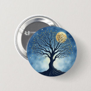 Levensboom Ronde Button 5,7 Cm