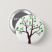 Levensboom Ronde Button 5,7 Cm (Voorkant /achterkant)