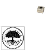 Levensboom Rubberstempel (Gestempeld)