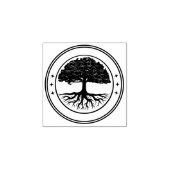 Levensboom Rubberstempel (Afrduk)