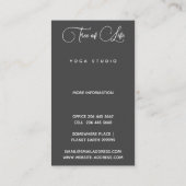 Levensboom | Seizoenen Visitekaartje (Achterkant)