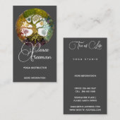 Levensboom | Seizoenen Visitekaartje (Voorkant / Achterkant)