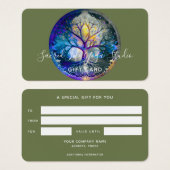 Levensboom | Selderfgoed Visitekaartje (Voorkant /achterkant)