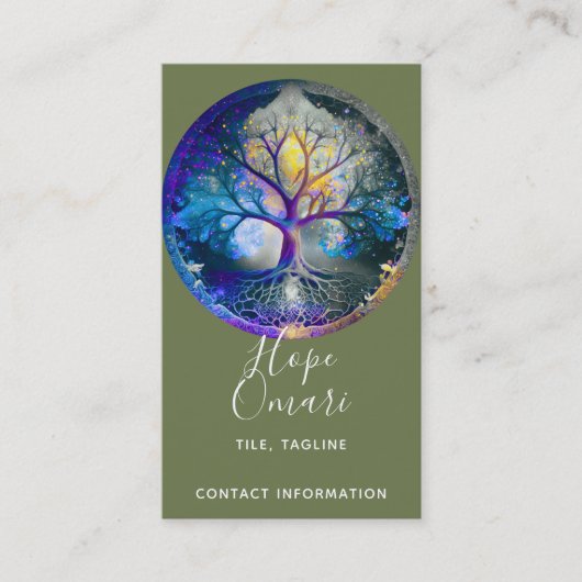 Levensboom | Selderfgoed Visitekaartje (Voorkant)