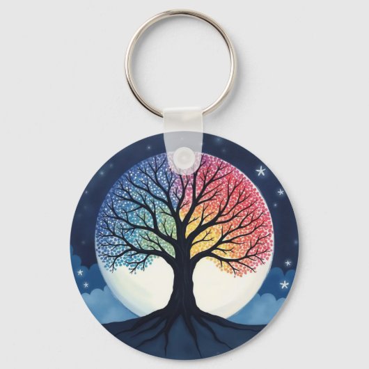 Levensboom Sleutelhanger (Voorkant)