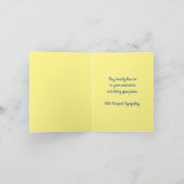 Levensboom sympathie kaart (Binnen)