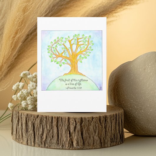 Levensboom Sympathy Card Kaart