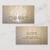  levensboom Therapy Health Spa Visitekaartje (Voorkant / Achterkant)