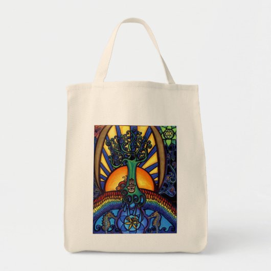 Levensboom Tote Bag (Voorkant)