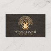 Levensboom - Triple Moon Visitekaartje (Voorkant)