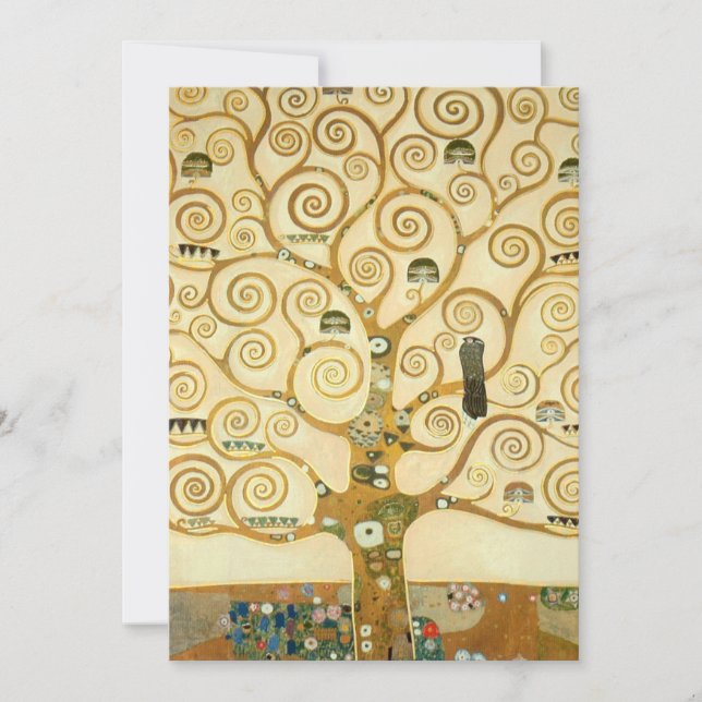 Levensboom van Gustav Klimt (Voorkant)
