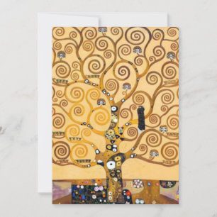 Levensboom van Gustav Klimt Kaart