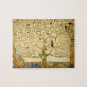 Levensboom van Gustav Klimt Legpuzzel (Horizontaal)