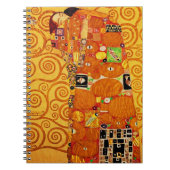 Levensboom van Gustav Klimt Nouveau Notitieboek (Voorkant)