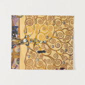 Levensboom van Gustav Klimt Wandkleed (Voorkant (horizontaal))