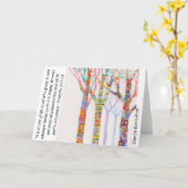 Levensboom van Sharon Bomin-Pratt Kaart (Gele Bloem)