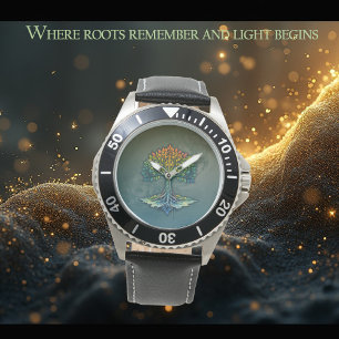 Levensboom Verschuivende Dageraad Horloge