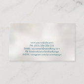 Levensboom - Waterverf Visitekaartje (Achterkant)