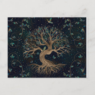 Levensboom - Yggdrasil Briefkaart