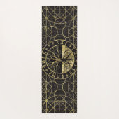 Levensboom - Yggdrasil en Runes Yogamat (Achterkant)