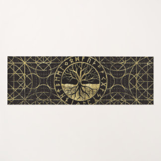 Levensboom - Yggdrasil en Runes Yogamat