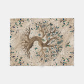 Levensboom - Yggdrasil Fleece Deken (Voorkant (Horizontaal))