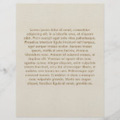 Levensboom - Yggdrasil - Malachietbladeren Flyer (Achterkant)