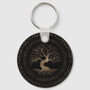 Levensboom - Yggdrasil Sleutelhanger