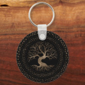 Levensboom - Yggdrasil Sleutelhanger (Voorkant)