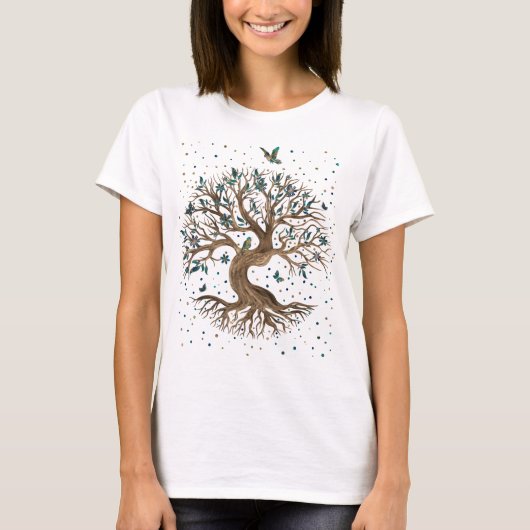 Levensboom - Yggdrasil T-shirt (Voorkant)