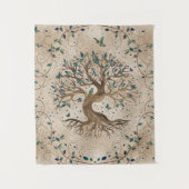 Levensboom - Yggdrasil Wandkleed (Voorkant)