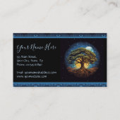 Levensboom Zon Maan Visitekaartje (Achterkant)